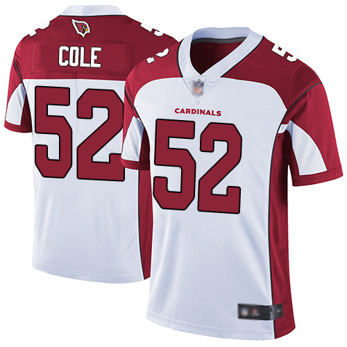 Arizona Cardinals Limited White Men Mason Cole Road Jersey NFL Football #52 Vapor Untouchable